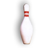 Sada kuželek bowling nevrtané